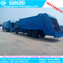 5000gallons Rhd marca Dongfeng 6 X 4 camión compactador de residuos